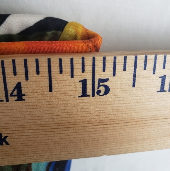 Longitude Floral Multicolored Halter One Piece Swimsuit Sz 12 - Picture 8 of 8